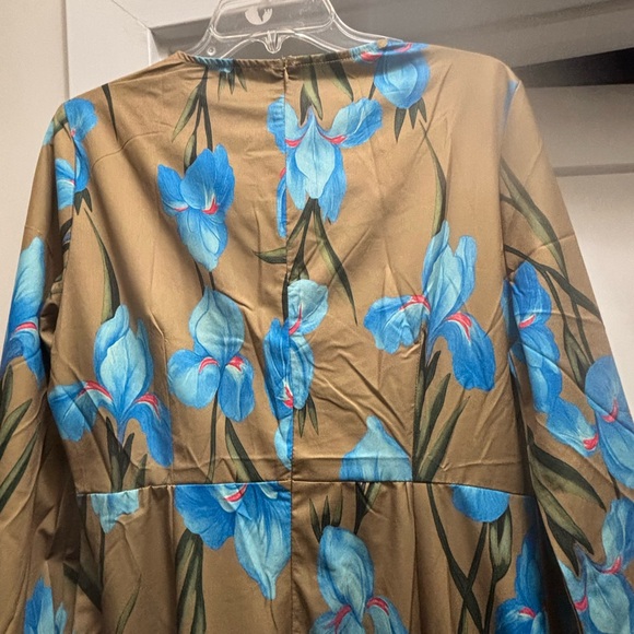 Floral Ruffle Maxi Dress - Picture 7 of 9